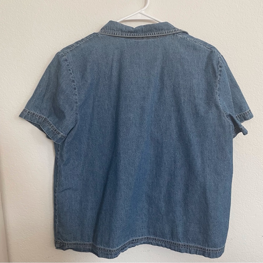 Denim button up - Picture 2 of 4